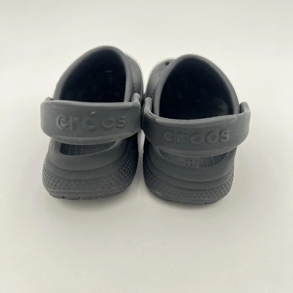 Crocs Classic Clog Black Kids Size C6 Toddler Slip On Water Shoes 10001-001